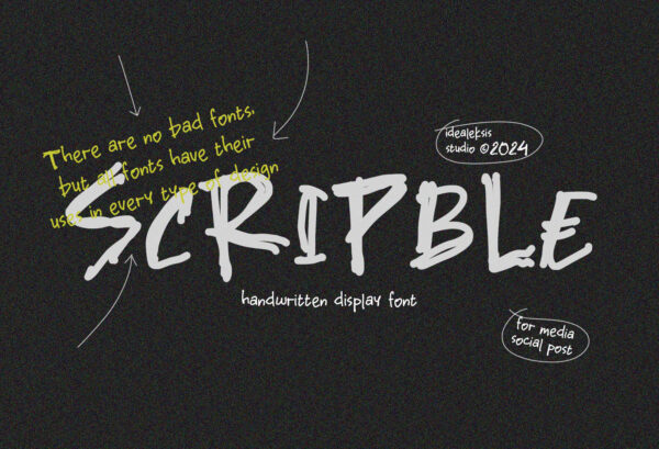 Scripble Font