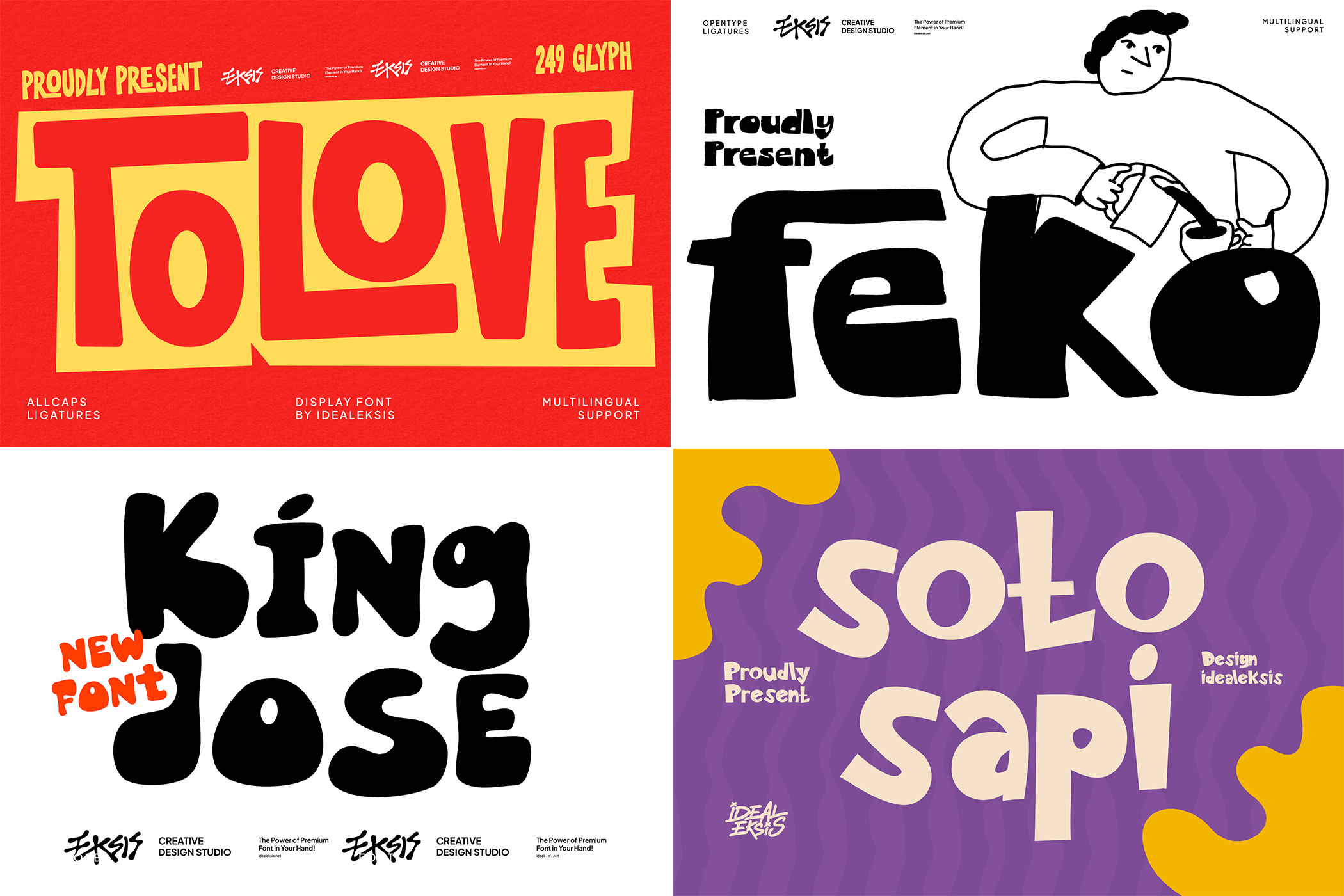Premium Font Bundle 02