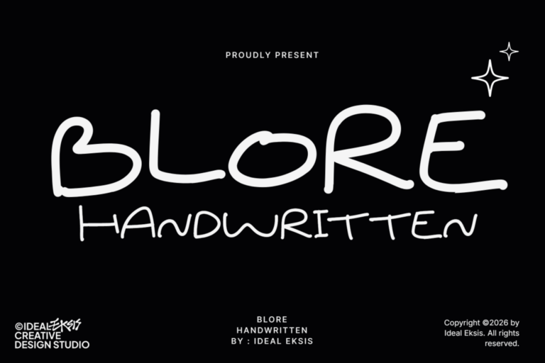 Blore Handwritten